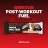 image:imageMUSASHI High Protein Bar 45g Protein 2g Total Sugars Peanut Butter amp Milk Chocolate Coated Post Workout and Protein Snack On The Go 12 Pack of 32oz 90g BarsDark Chocolate Salted Caramel