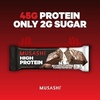 image:imageMUSASHI High Protein Bar 45g Protein 2g Total Sugars Peanut Butter amp Milk Chocolate Coated Post Workout and Protein Snack On The Go 12 Pack of 32oz 90g BarsMilk Chocolate Brownie