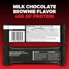 image:imageMUSASHI High Protein Bar 45g Protein 2g Total Sugars Peanut Butter amp Milk Chocolate Coated Post Workout and Protein Snack On The Go 12 Pack of 32oz 90g BarsMilk Chocolate Brownie