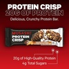 image:imageMUSASHI Protein Crisp Bar 20g Protein 4g Total Sugars Vanilla amp Caramel Post Workout and Snack On The Go 12 Pack of 21oz 60g BarsChocolate  Peanut