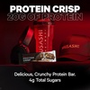 image:imageMUSASHI Protein Crisp Bar 20g Protein 4g Total Sugars Vanilla amp Caramel Post Workout and Snack On The Go 12 Pack of 21oz 60g BarsChocolate Brownie