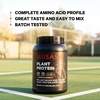 image:imageMusashi Plant Protein Powder Chocolate 900g 198 lb Pea Brown Rice and Chia Protein Blend with BCAAs amp LGlutamine 23g Protein 130 Calories per ServingChocolate