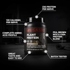 image:imageMusashi Plant Protein Powder Chocolate 900g 198 lb Pea Brown Rice and Chia Protein Blend with BCAAs amp LGlutamine 23g Protein 130 Calories per ServingVanilla
