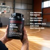 image:imageMusashi Plant Protein Powder Chocolate 900g 198 lb Pea Brown Rice and Chia Protein Blend with BCAAs amp LGlutamine 23g Protein 130 Calories per ServingChocolate