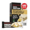 image:imageMUSASHI High Protein Bar 45g Protein 2g Total Sugars Peanut Butter amp Milk Chocolate Coated Post Workout and Protein Snack On The Go 12 Pack of 32oz 90g BarsLemon Cheesecake