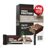 image:imageMUSASHI High Protein Bar 45g Protein 2g Total Sugars Peanut Butter amp Milk Chocolate Coated Post Workout and Protein Snack On The Go 12 Pack of 32oz 90g BarsCookies And Cream