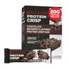 image:imageMUSASHI Protein Crisp Bar 20g Protein 4g Total Sugars Vanilla amp Caramel Post Workout and Snack On The Go 12 Pack of 21oz 60g BarsChocolate Brownie