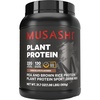 image:imageMusashi Plant Protein Powder Chocolate 900g 198 lb Pea Brown Rice and Chia Protein Blend with BCAAs amp LGlutamine 23g Protein 130 Calories per ServingChocolate