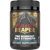 image:imageMusashi Reaper Pre Workout Powder Blue Raspberry 400 g 20 Servings
