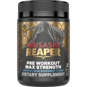 image:imageMusashi Reaper Pre Workout Powder Blue Raspberry 400 g 20 Servings